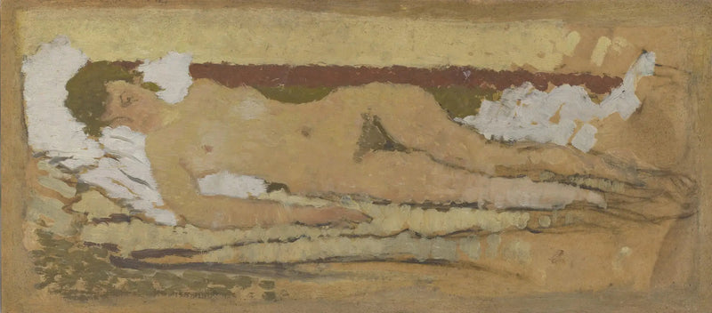 Nu allungato - Pierre Bonnard