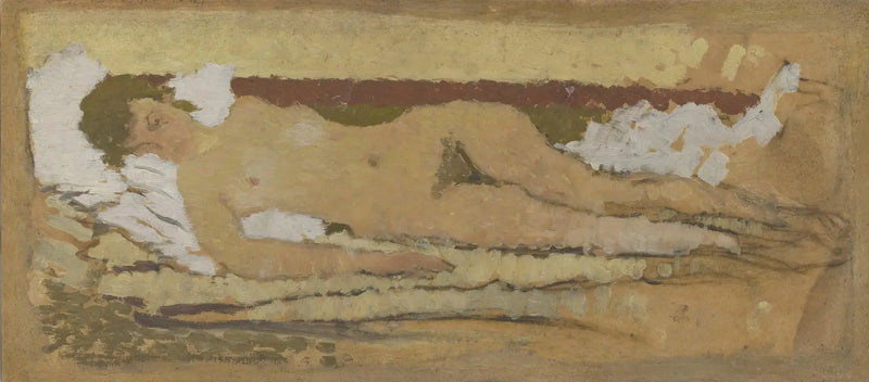 Nu allungato - Pierre Bonnard