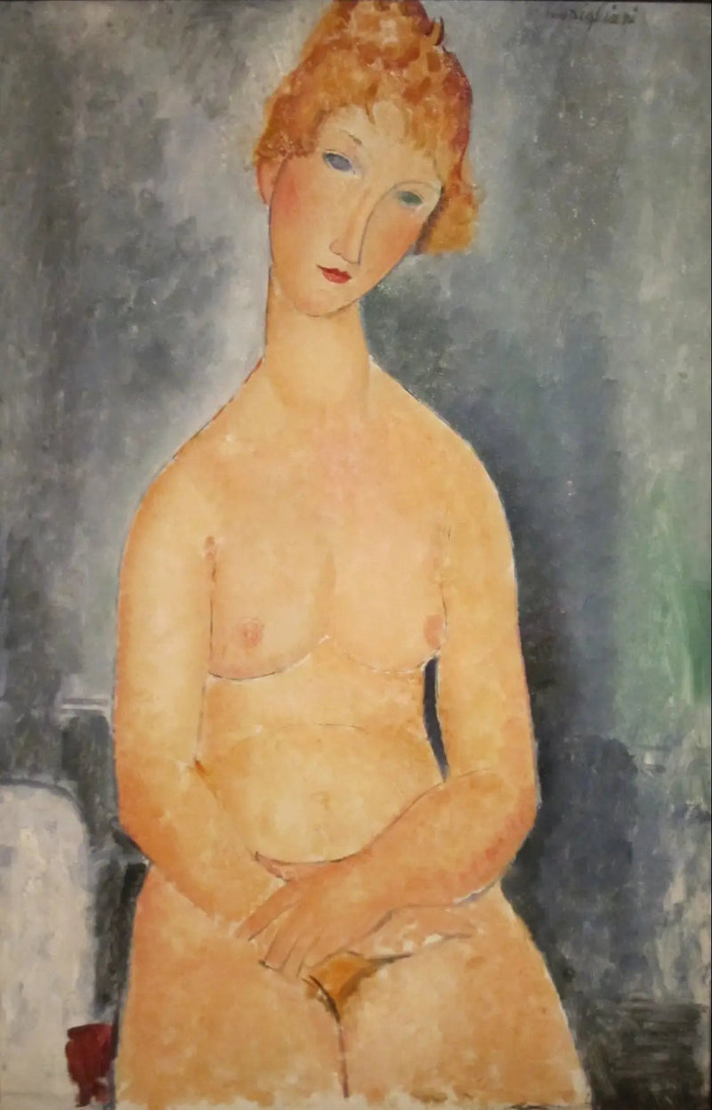 Nu seduto - Amedeo Modigliani
