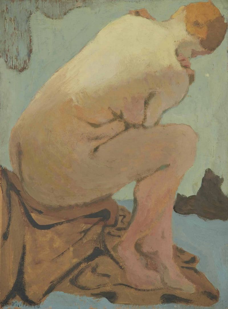 Nu assis - Édouard Vuillard