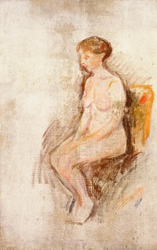 Nu seduto - Edvard Munch