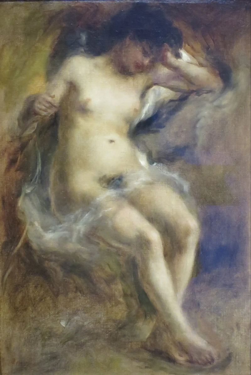 Nu seduto - Pierre-Auguste Renoir