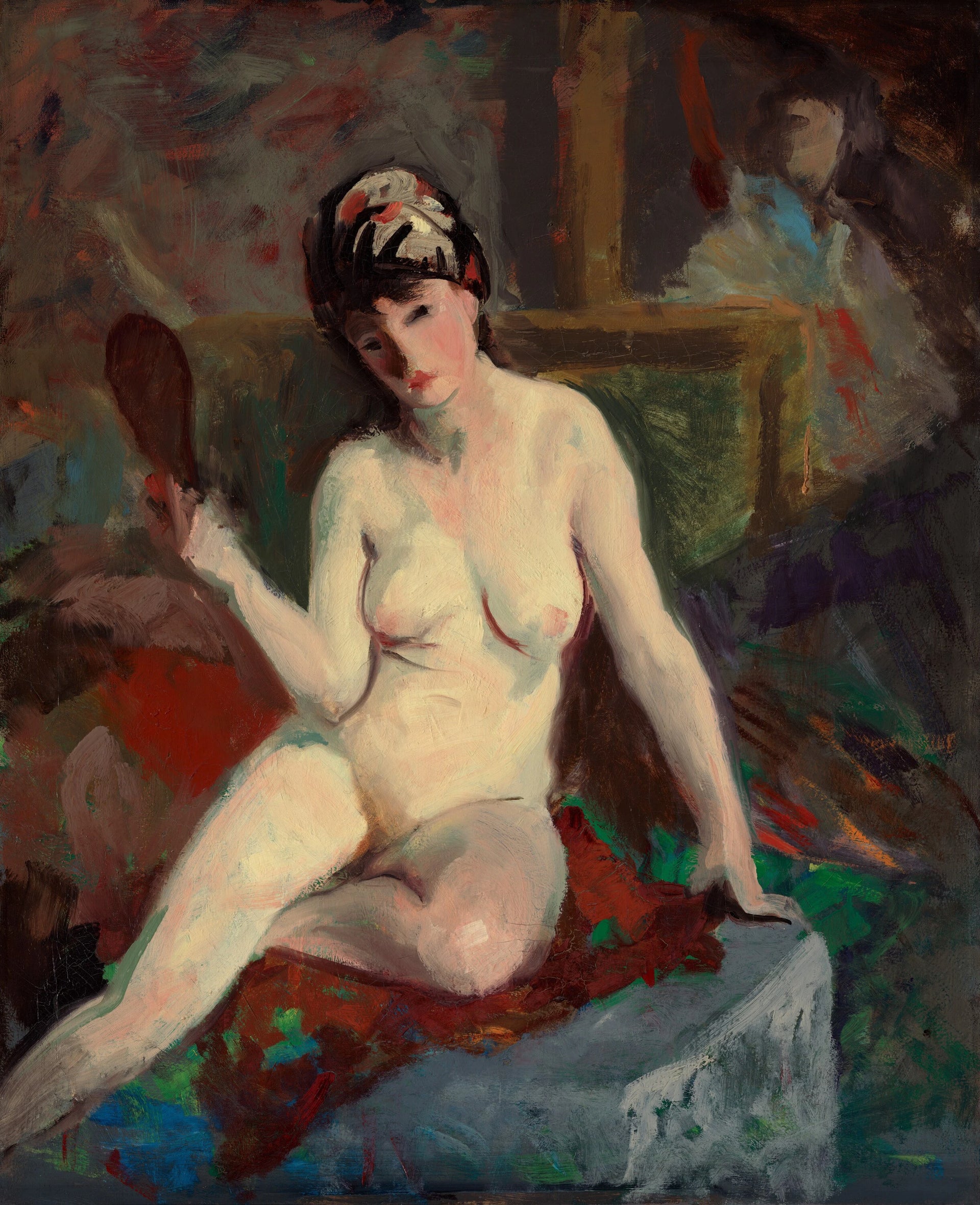 Nu assis - Robert Henri
