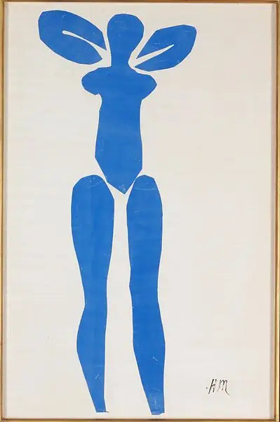 Nu blu in piedi - Henri Matisse