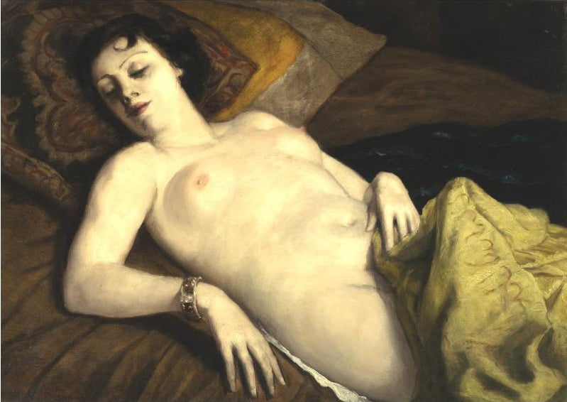 Nu donna con bracciale - Émile Bernard