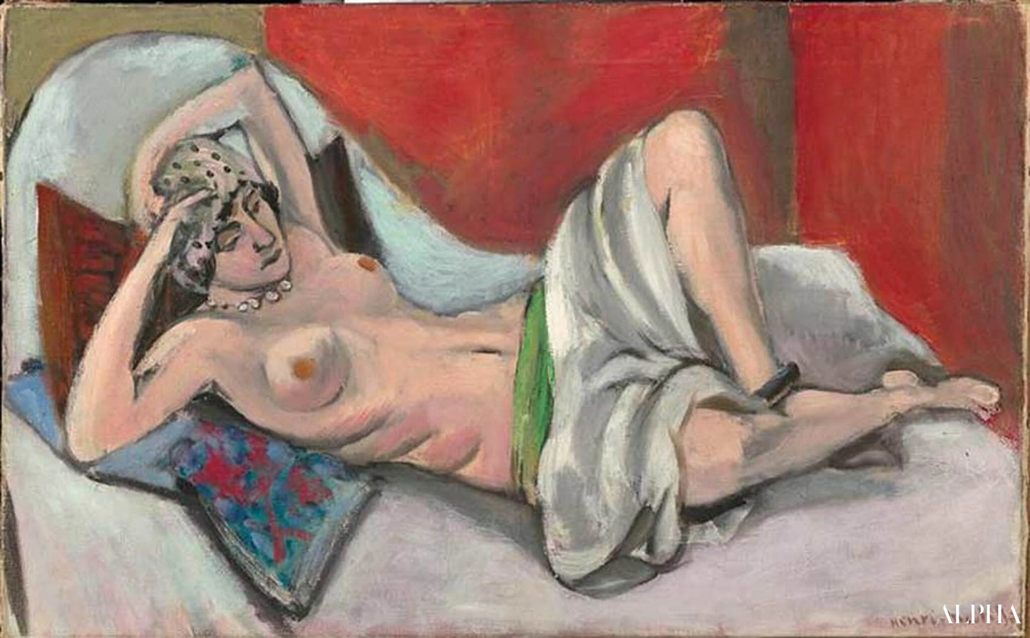 Nu sdraiato con drappeggio - Matisse - Riproduzioni di quadri e dipinti di alta gamma