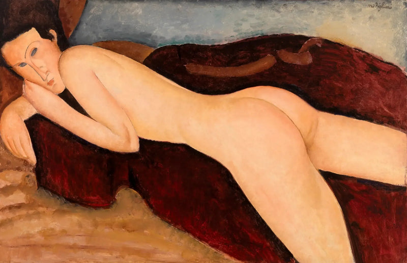 Nudo sdraiato di schiena - Amedeo Modigliani