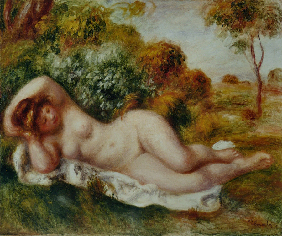 Bagnante sdraiata - Pierre-Auguste Renoir