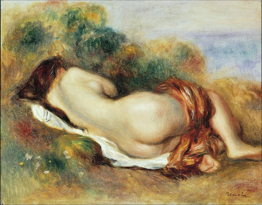 Donne nude sdraiate - Pierre-Auguste Renoir