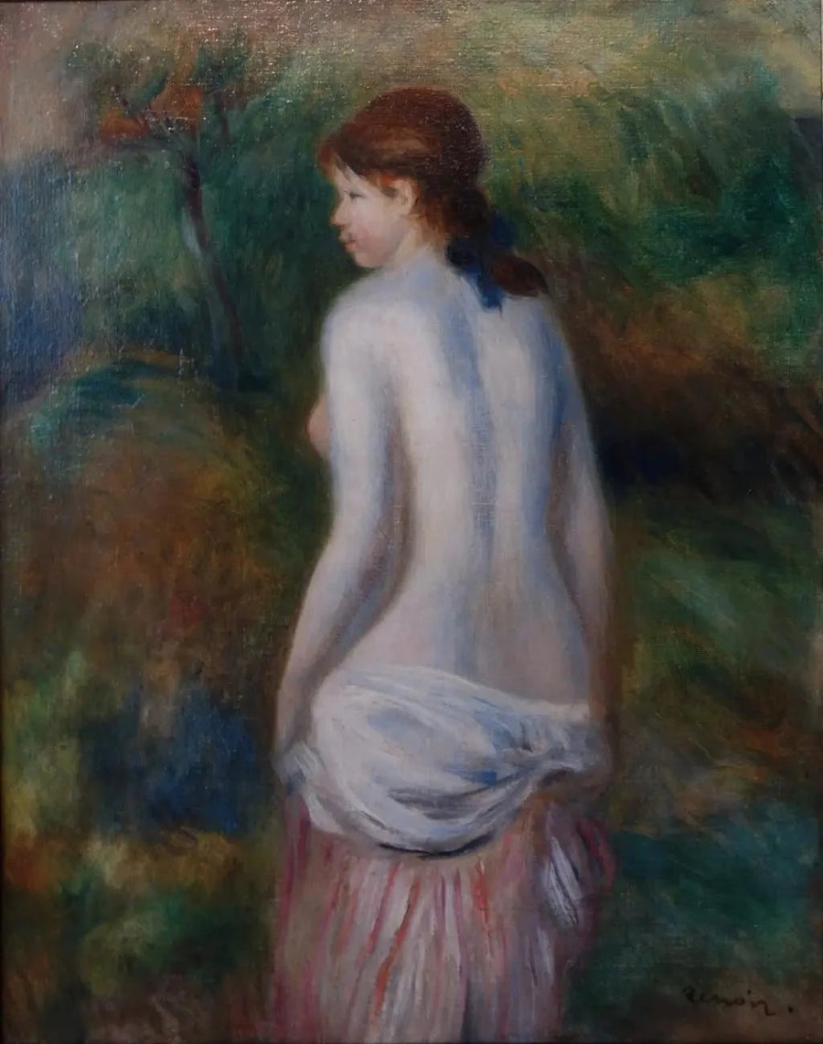 Nudo in un paesaggio - Pierre-Auguste Renoir