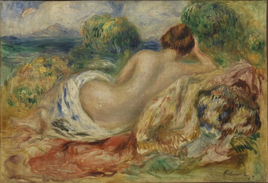 Nudo in un paesaggio - Pierre-Auguste Renoir