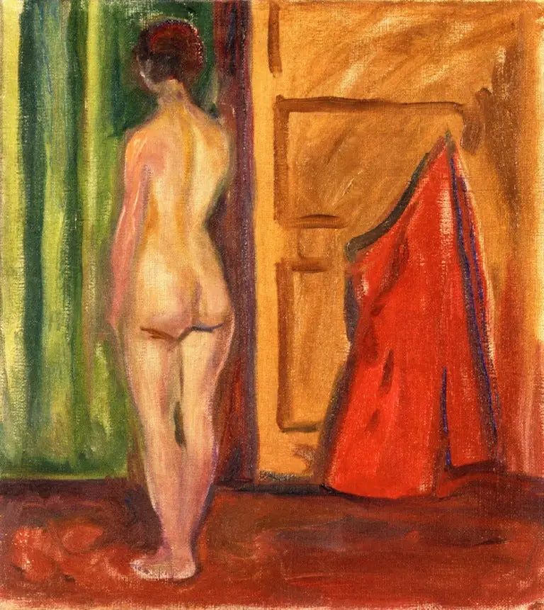Nudo di schiena - Edvard Munch