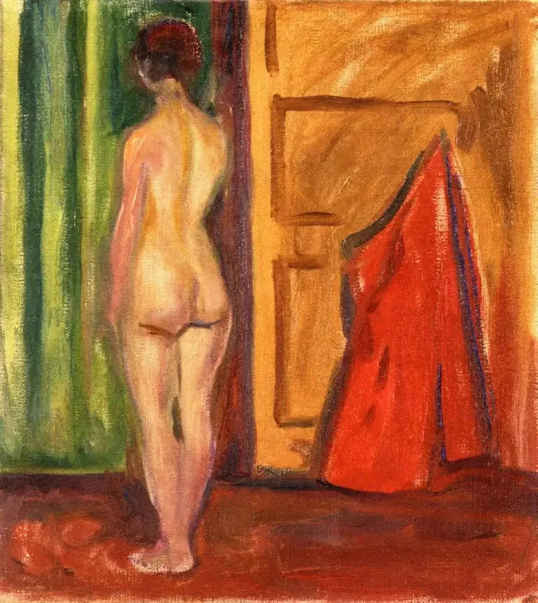 Nudo di schiena - Edvard Munch