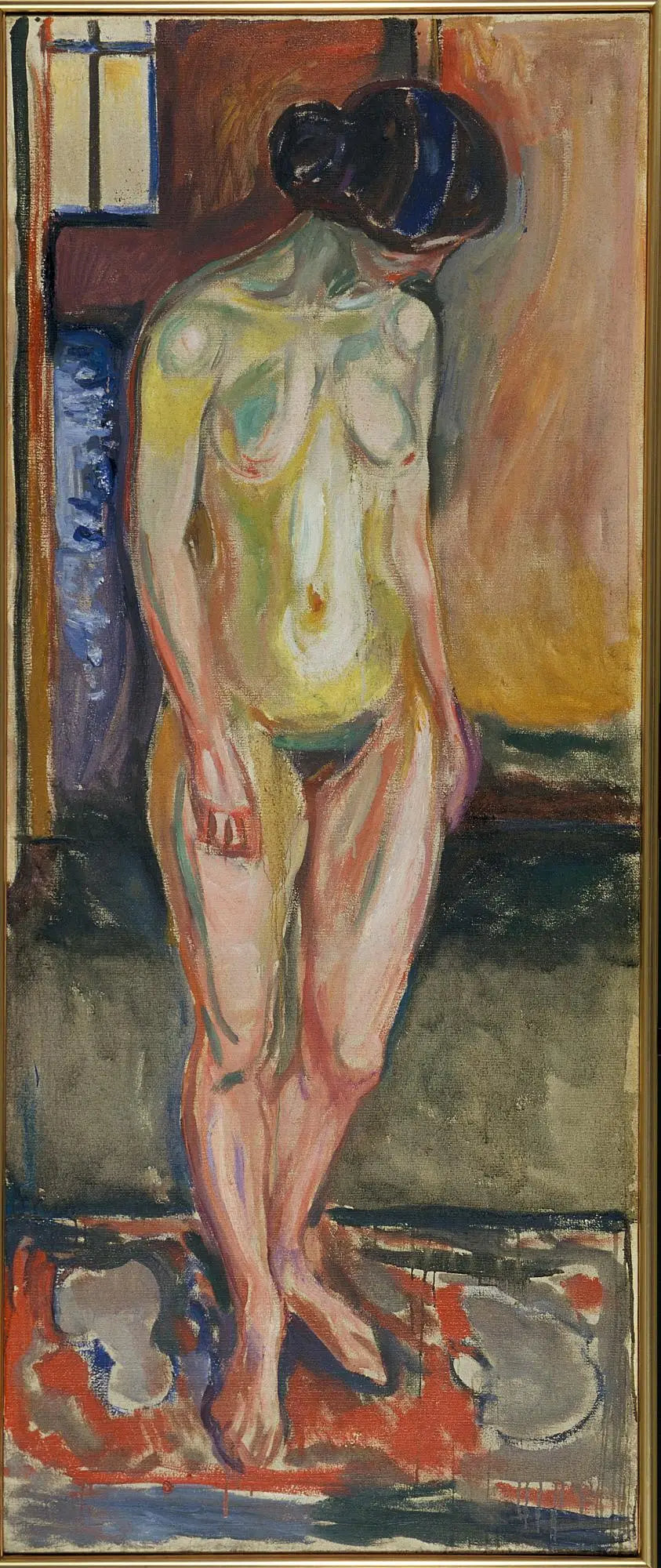 Nu in piedi: sera - Edvard Munch