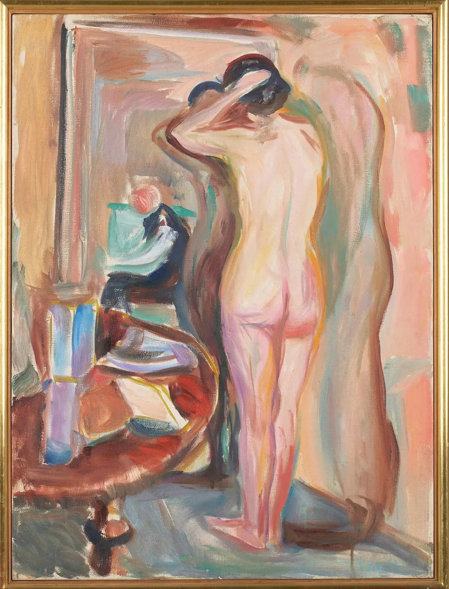 Nu davanti allo specchio - Edvard Munch