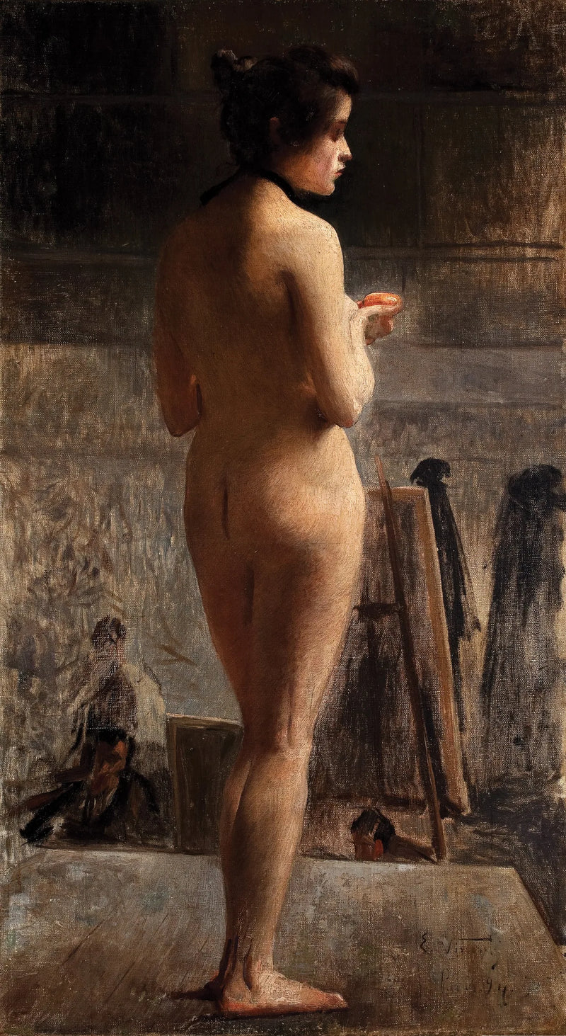 Nudo femminile - Eliseu Visconti