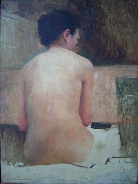Costa femminili nude - Eliseu Visconti