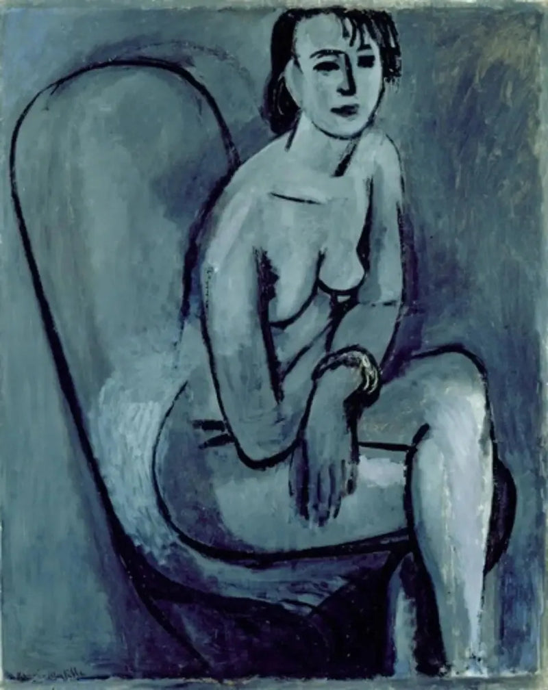 Nu grigio con bracciale - Henri Matisse