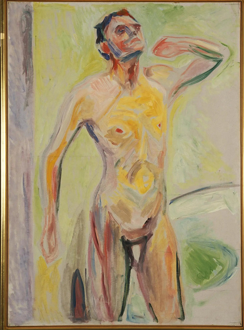 Uomo nudo - Edvard Munch