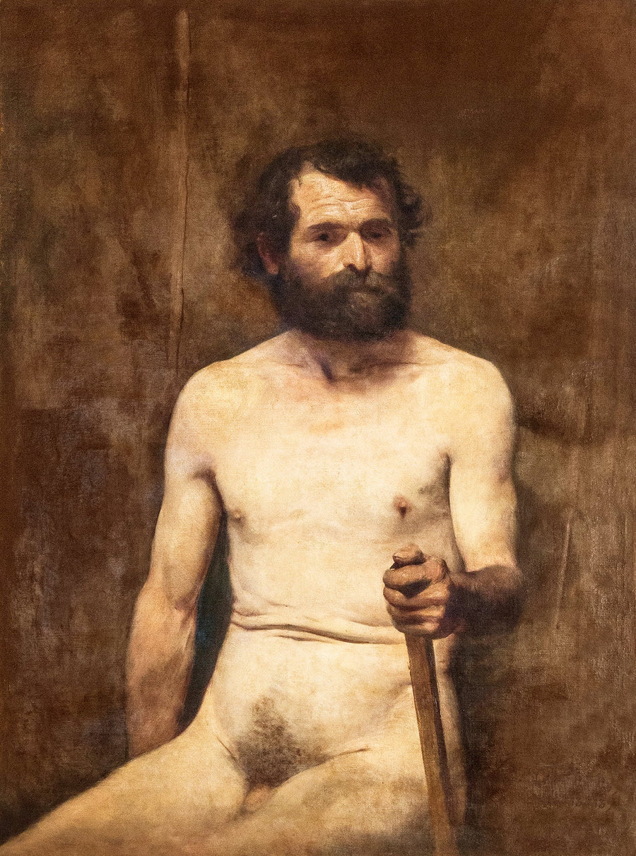 Nudo maschile inviato con basto - Eliseu Visconti