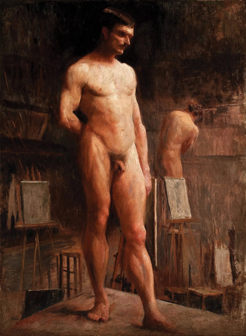 Frente nudo maschile - Eliseu Visconti