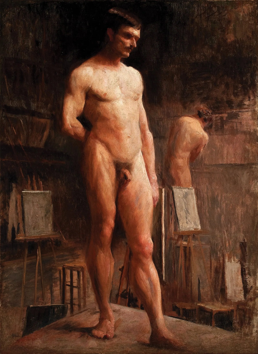 Frente nudo maschile - Eliseu Visconti