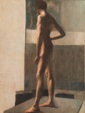 Nude masculino de p�� - Eliseu Visconti