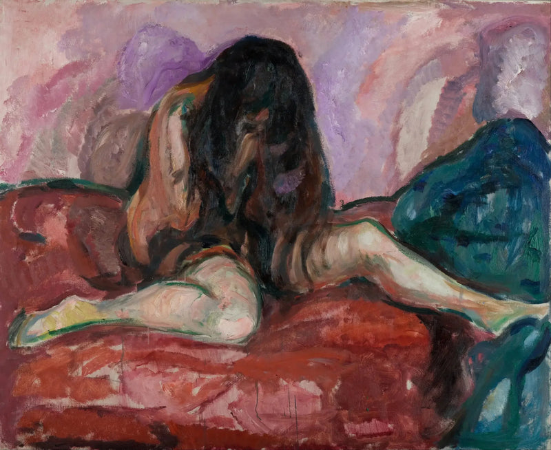 Nu piangente - Edvard Munch
