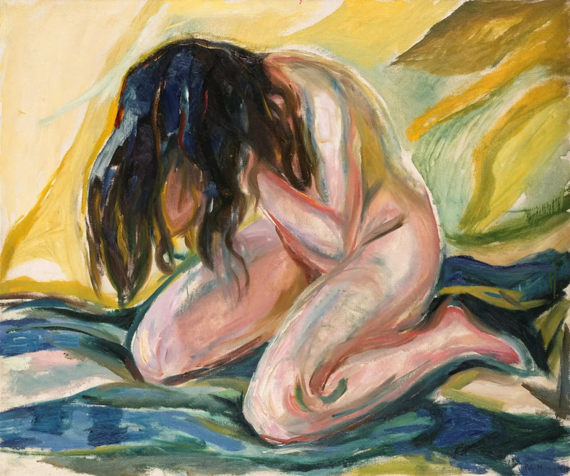 Nu piangente - Edvard Munch