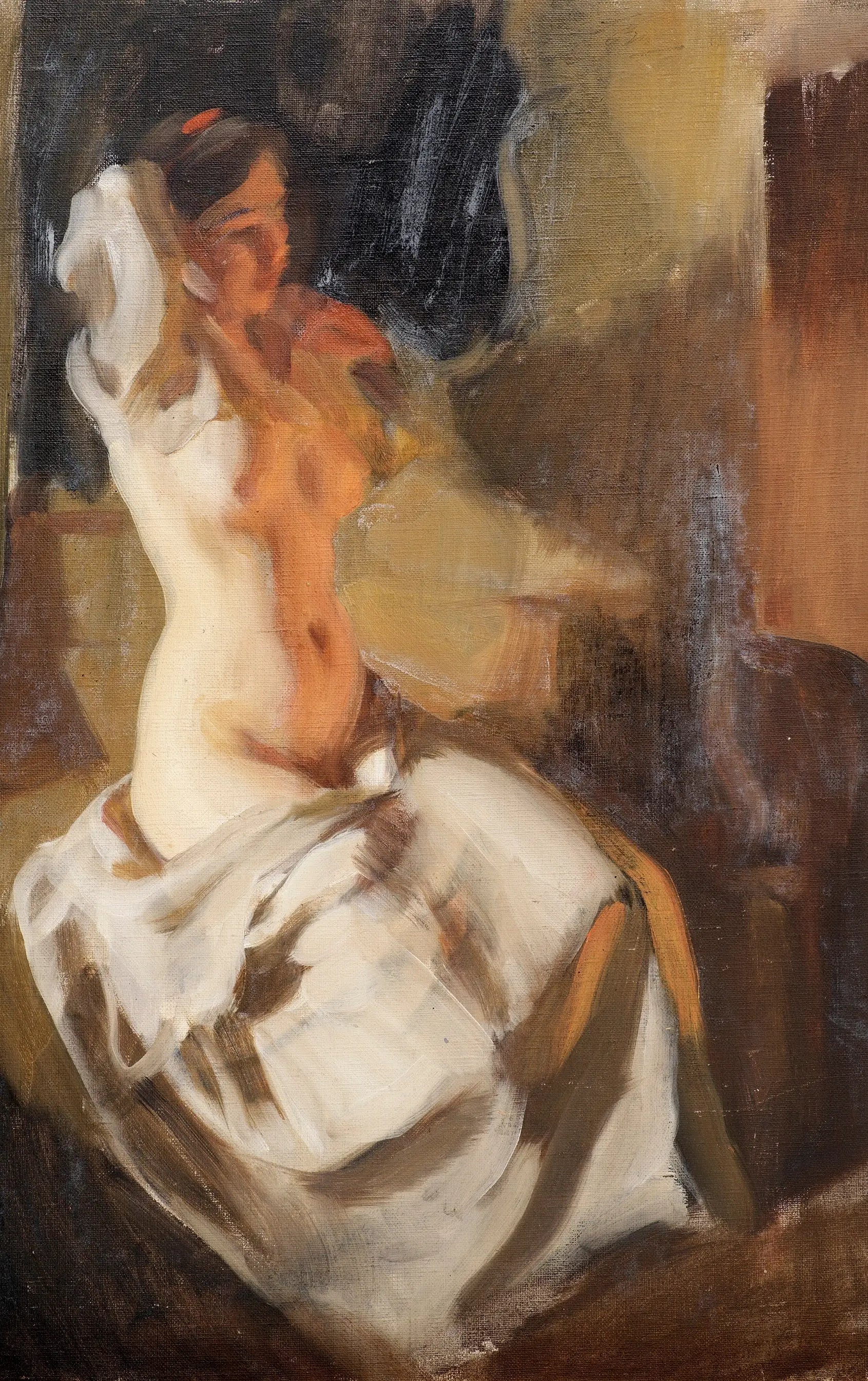 Nu près du feu - Anders Zorn - Alpha Reproduction