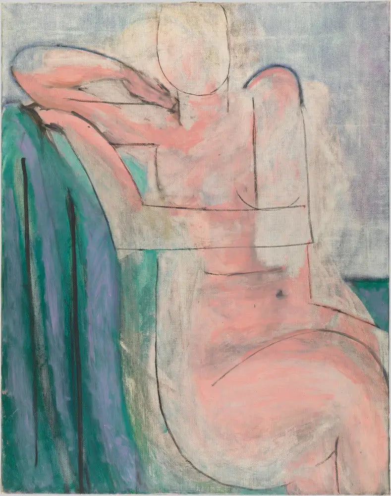 Nu rosa seduto - Henri Matisse