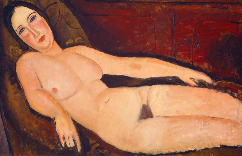 Nudo su un divano - Amedeo Modigliani