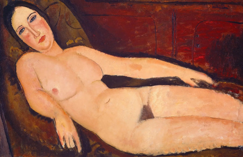 Nudo su un divano - Amedeo Modigliani