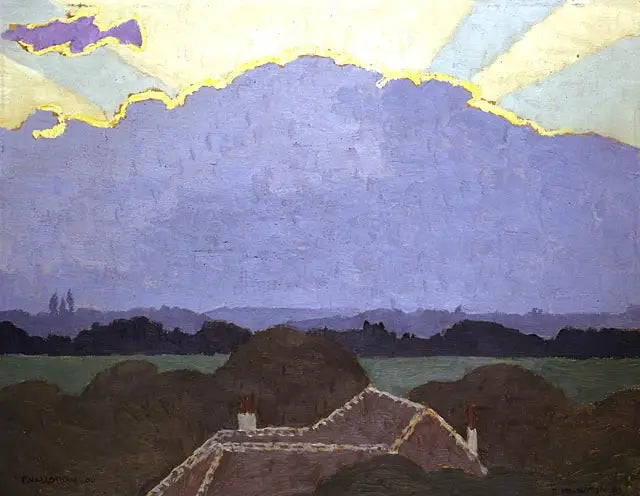 Nuage à Romanel - Felix Vallotton