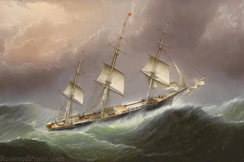 Nuage volante per cattivo tempo - James E. Buttersworth