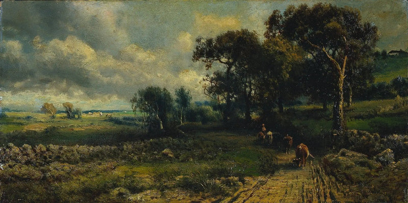 Nuvole lanose - George Inness