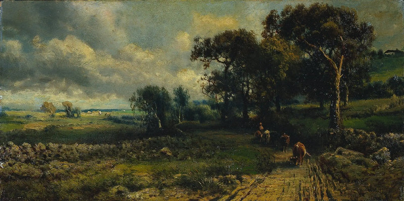 Nuvole lanose - George Inness