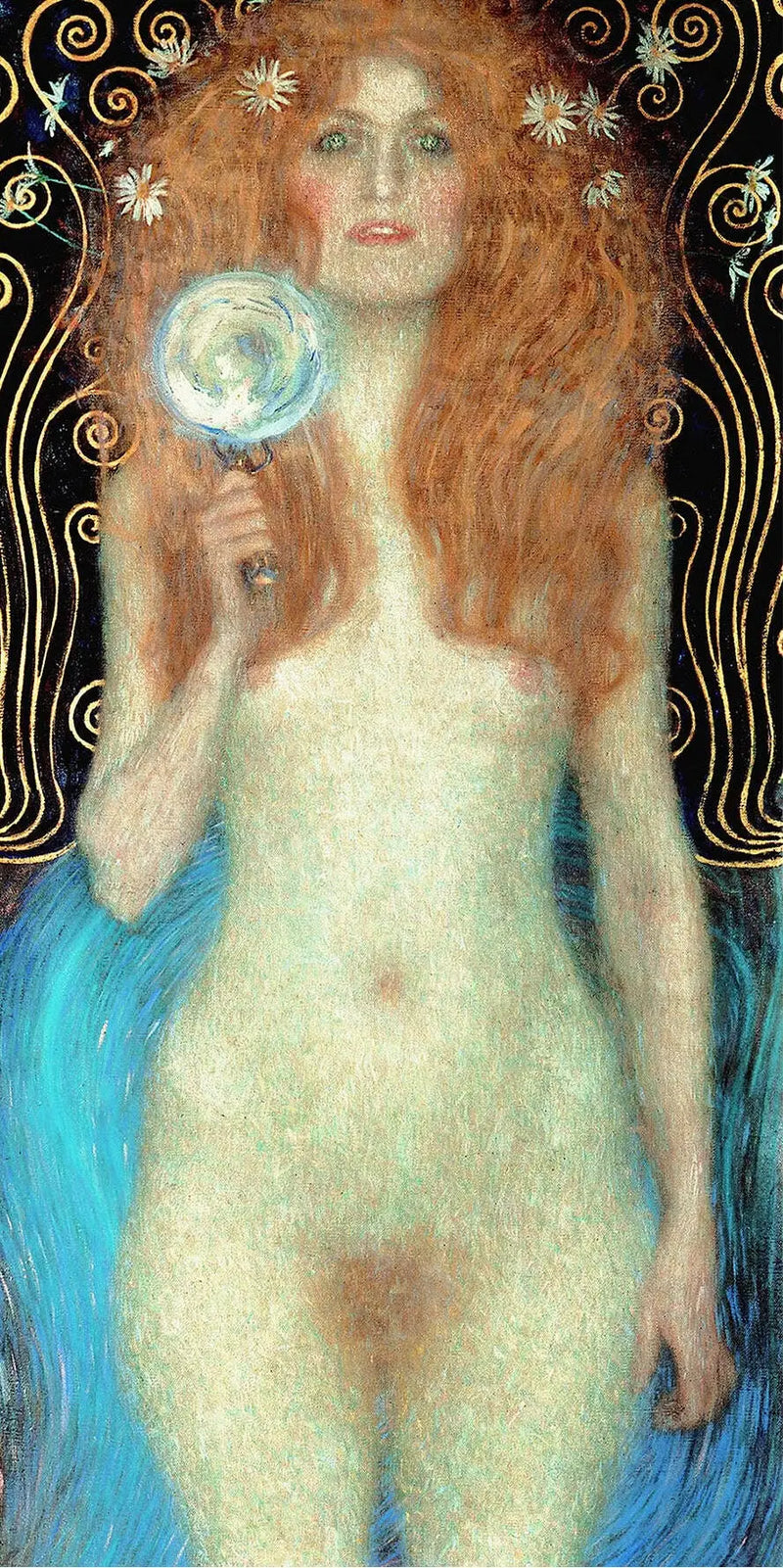 Nuda Veritas (dettaglio) - Gustav Klimt