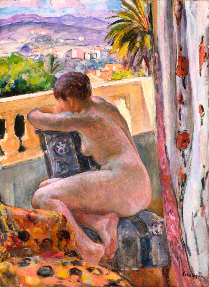 Nudo alla finestra - Henri Lebasque