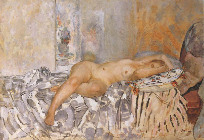 Nudo su una copertina spagnola - Henri Lebasque