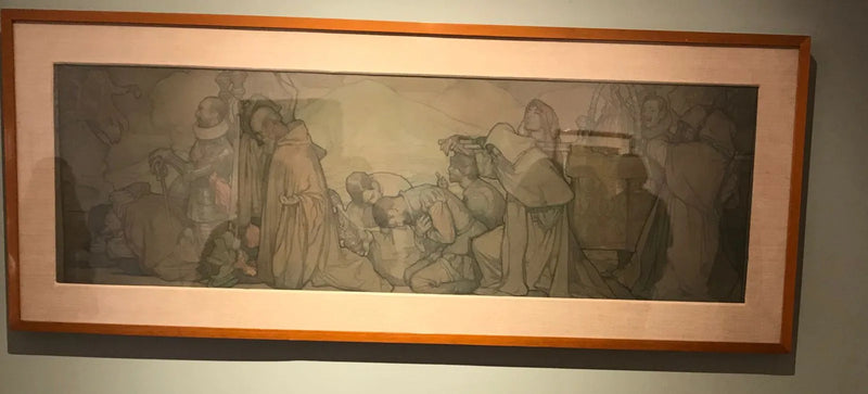 Nuestros Dioses (spagnolo) pannello destro - Saturnino Herráñ Guinchard