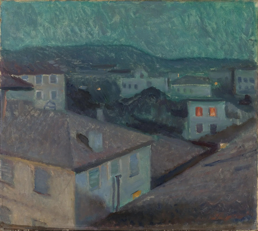 Notte a Nizza - Edvard Munch