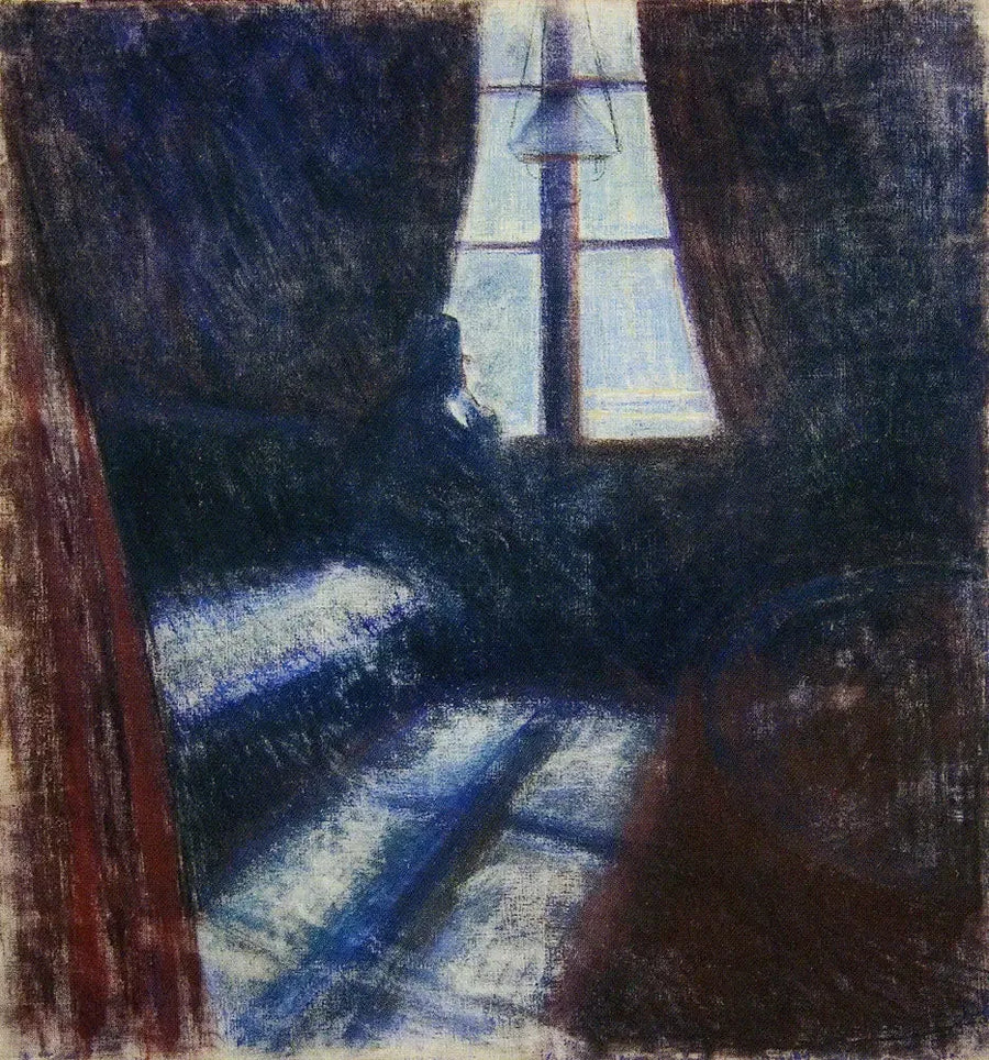 Notte a Saint-Cloud - Edvard Munch