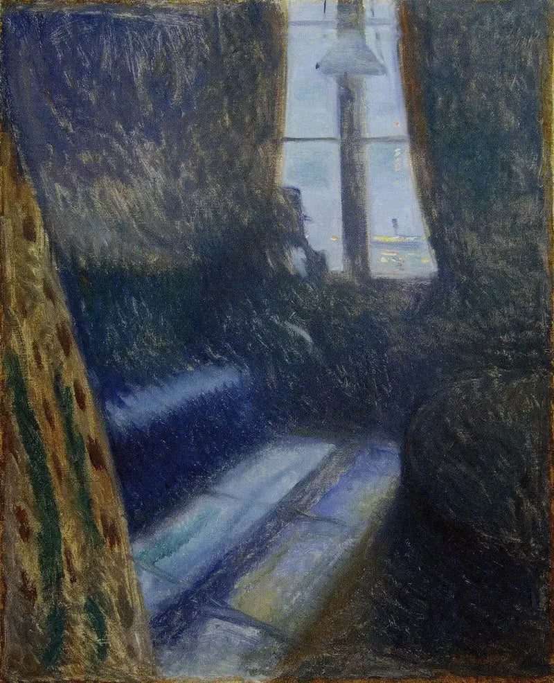 Notte a Saint-Cloud - Edvard Munch