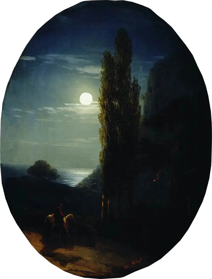 Notte al chiaro di luna (1958) - Ivan Aïvazovski