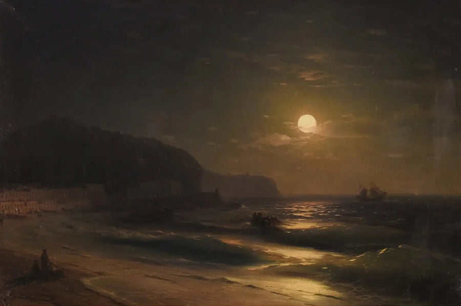 Notte al chiaro di luna - Ivan Aïvazovski