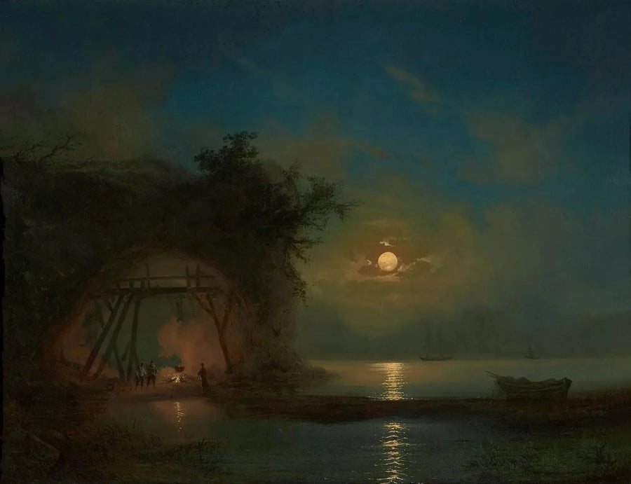 Notte al chiaro di luna - Ivan Aïvazovski