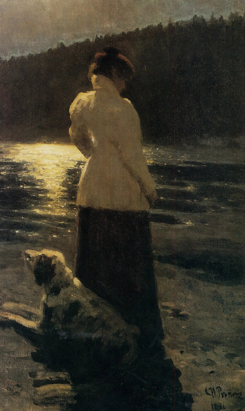 Notte al chiaro di luna. Zdravnevo - Ilya Repin