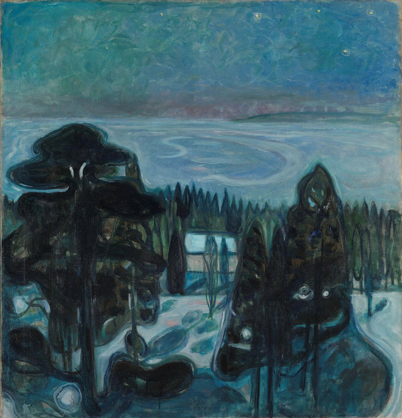 Notte bianca - Edvard Munch