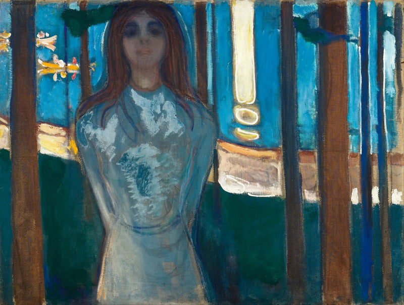Notte d'estate. La Voce - Edvard Munch